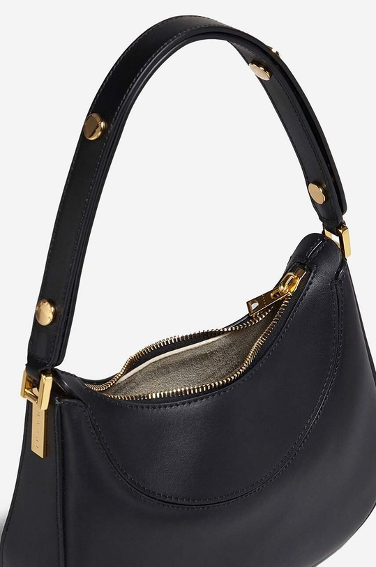 Kožená kabelka Marni čierna BMMP0102U0.LV589.00N99