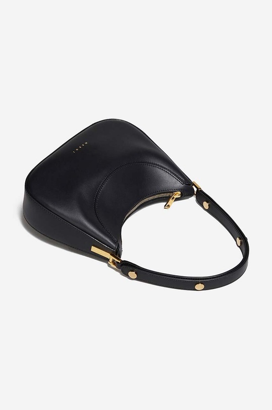 Δερμάτινη τσάντα Marni BMMP0102U0.LV589.00N99 μαύρο