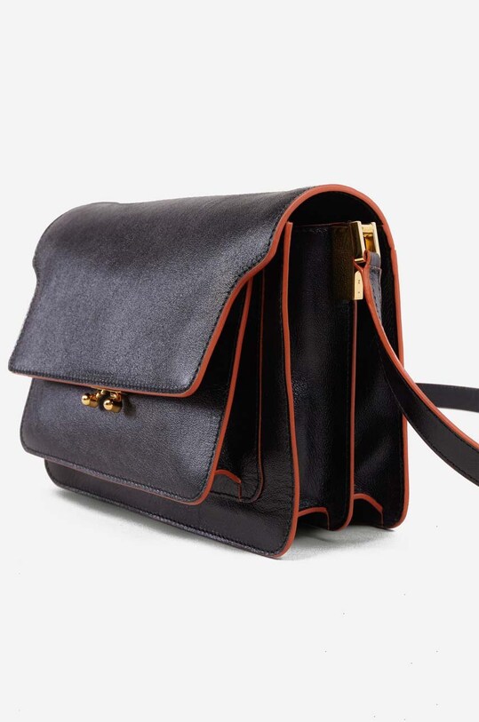 Marni torebka skórzana SBMP0103U0.P2644 czarny