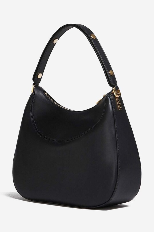Marni torebka skórzana BMMP0101U0.LV589 czarny AW22