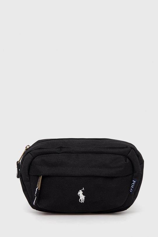 Detská ľadvinka Polo Ralph Lauren jednofarebný čierna 9AR012