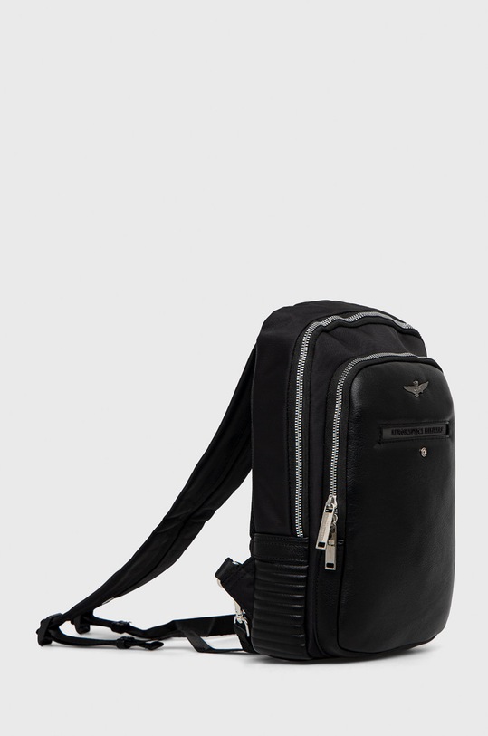 Раница Aeronautica Militare AM452 черен SS23