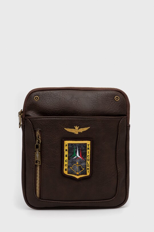 Aeronautica Militare borseta nu incape in A4 maro AM470