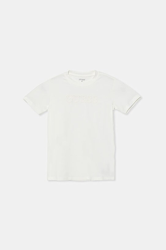 Dětské tričko Guess s elastanem bílá L2YI59.J1311