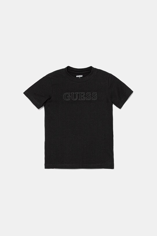 Дитяча футболка Guess аплікація чорний L2YI59.J1311