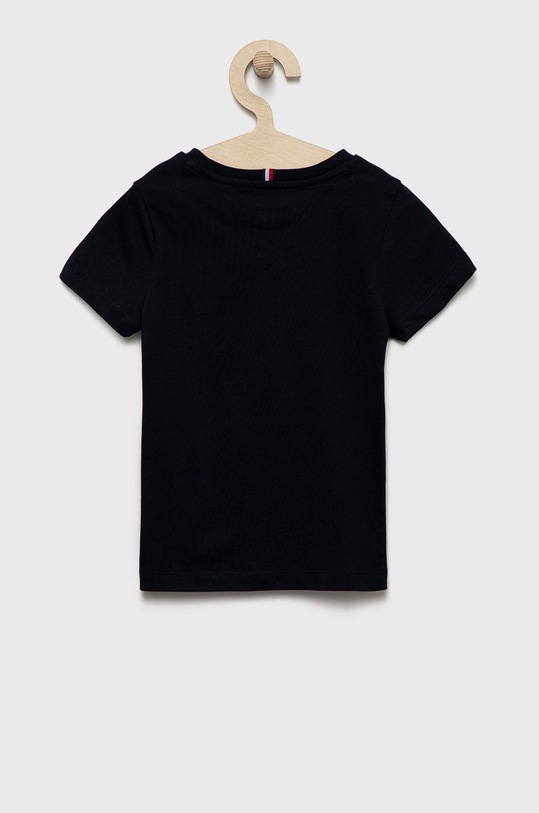 Dětské bavlněné tričko Tommy Hilfiger KB0KB07542.9BYY námořnická modř AW22