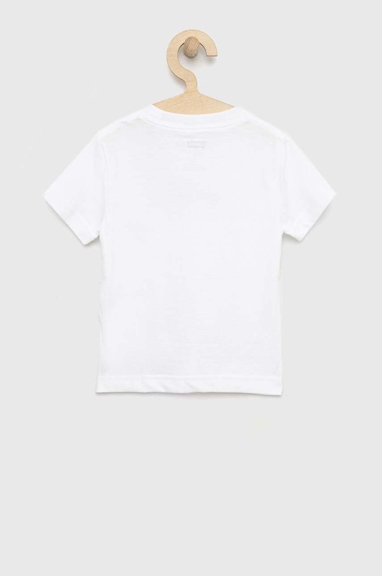 Levi's tricou de bumbac pentru copii 8EE539. alb AW22