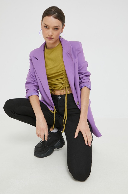 JDY t-shirt 15268927.GreenMoss zielony AW22