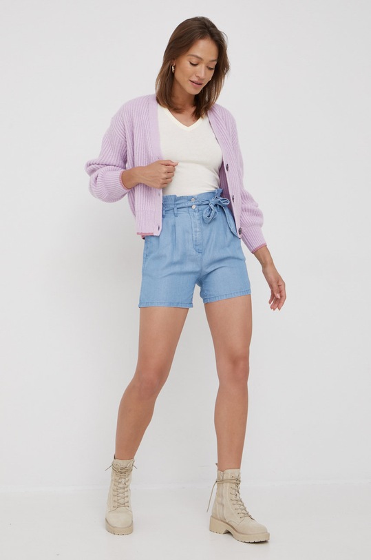 Bavlněné tričko G-Star D21314.4107 béžová AA00