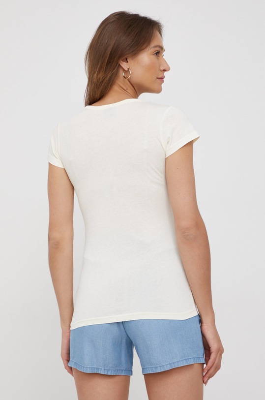 Oblečení Bavlněné tričko G-Star D21314.4107 béžová