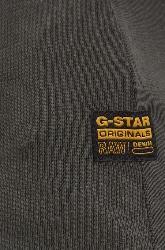 G-Star t-shirt bawełniany D21314.4107 zielony