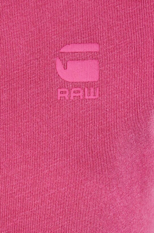 G-Star Raw t-shirt bawełniany D21314.B059 różowy