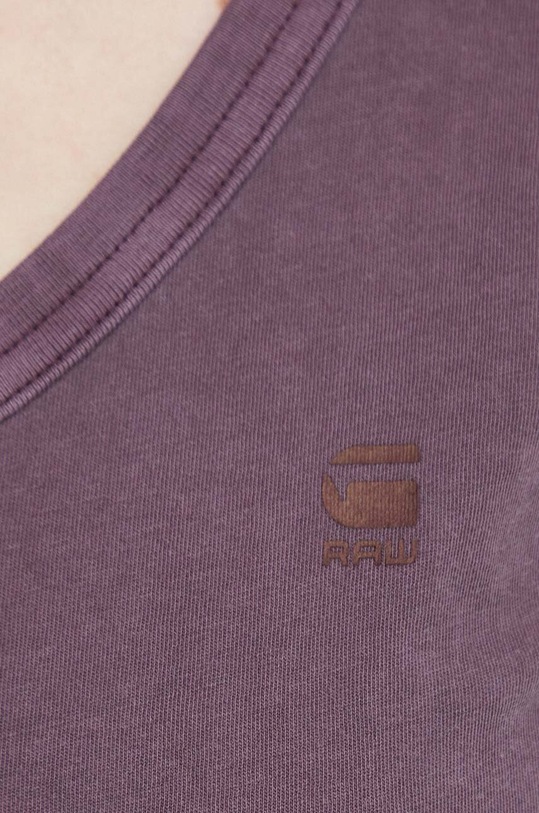 G-Star tricou din bumbac violet D21314.B059
