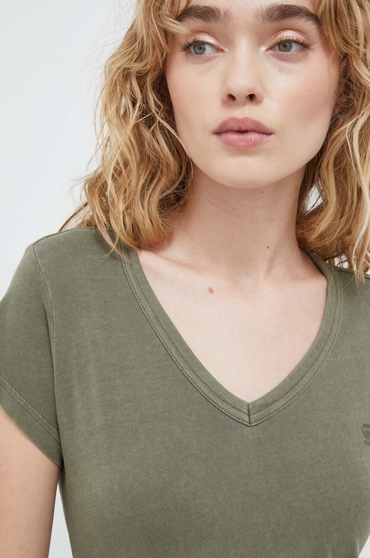 G-Star t-shirt in cotone verde D21314.B059