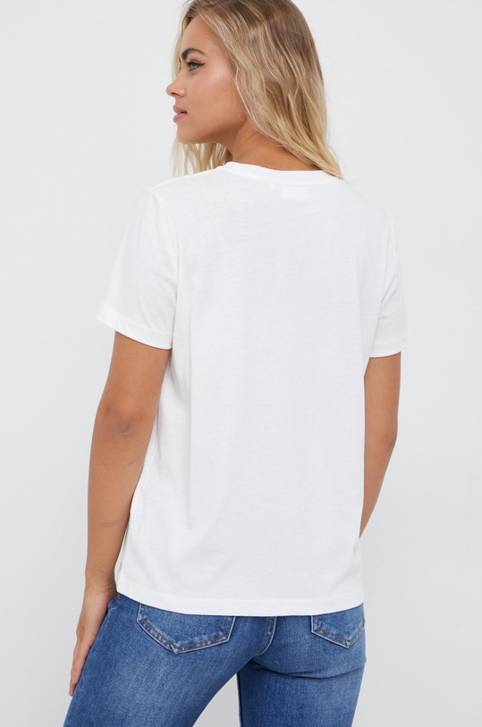 Îmbrăcăminte Calvin Klein tricou din bumbac K20K204871.9BYY alb