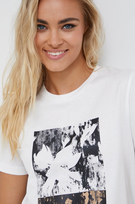Calvin Klein tricou din bumbac alb K20K204871.9BYY