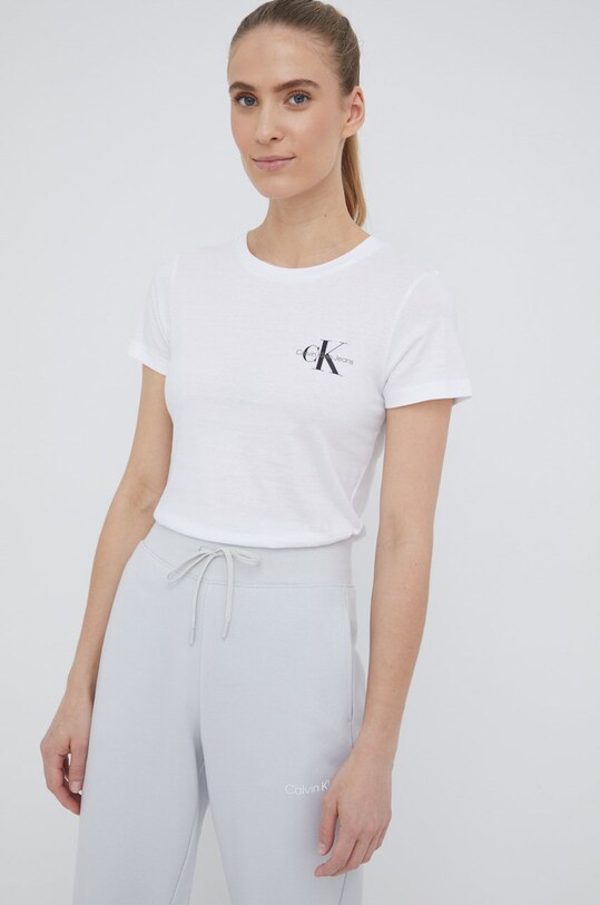 Calvin Klein Jeans t-shirt bawełniany (2-pack) J20J219734.9BYY różowy SS23