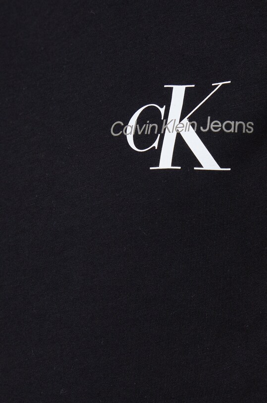 Хлопковая футболка Calvin Klein Jeans J20J219734.9BYY чёрный