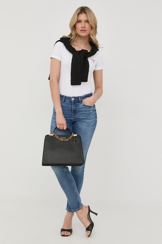 Guess tricou W2YI45.J1311 alb AW24