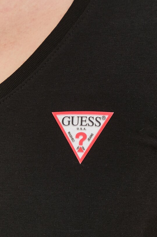 Guess t-shirt W2YI45.J1311 czarny