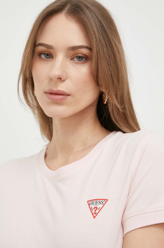 Tričko Guess růžová W2YI44.J1311
