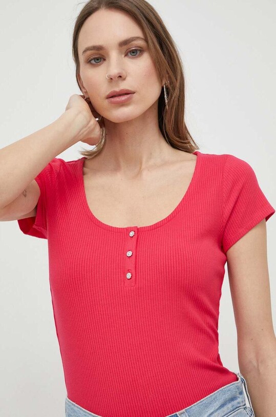 Футболка Guess розовый W2YP24.KBCO2