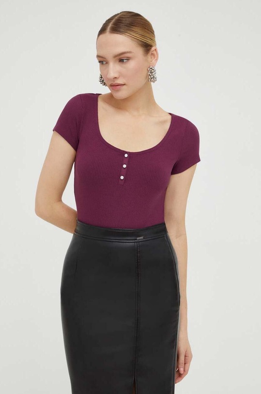 Guess T-shirt Donna Mod. W5YI46 J1314 JBLK Nero