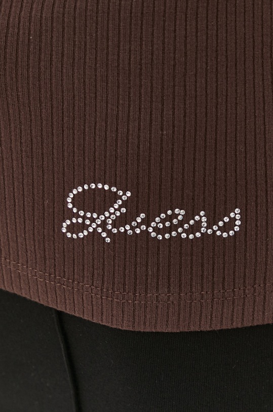 Guess t-shirt KARLEE W2YP24.KBCO2 brązowy