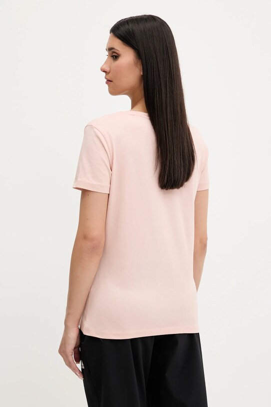 Îmbrăcăminte Guess tricou din bumbac ADELE V2YI07.K8HM0 portocaliu