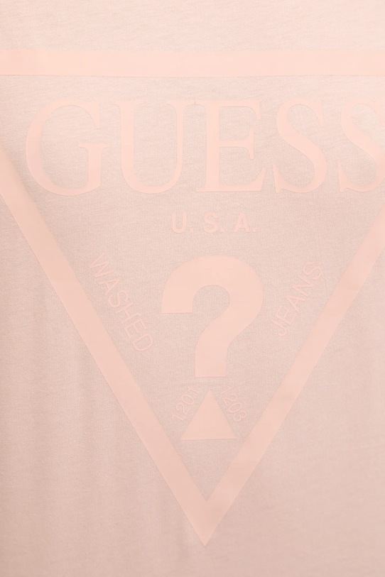 Bavlněné tričko Guess ADELE V2YI07.K8HM0 oranžová