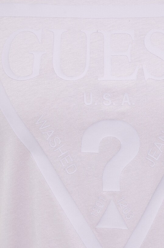 Guess t-shirt bawełniany ADELE V2YI07.K8HM0 fioletowy