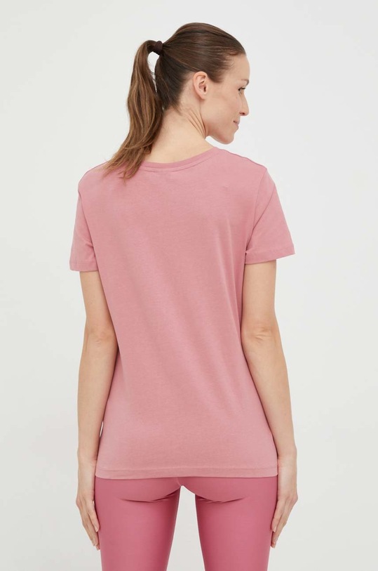 Odzież Guess t-shirt bawełniany ADELE V2YI07.K8HM0 różowy