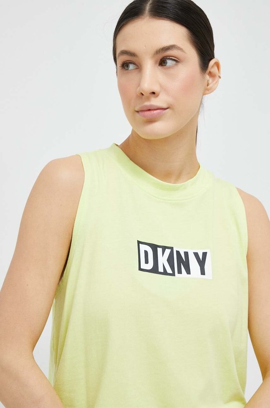 Top DKNY με ελαστάν πράσινο DP2T5892