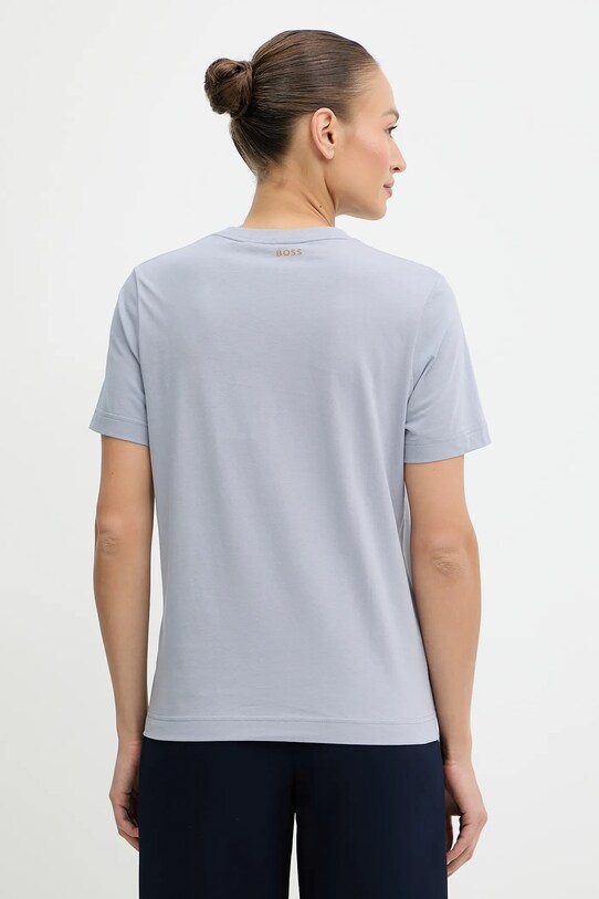 Îmbrăcăminte BOSS tricou din bumbac 50457259 albastru