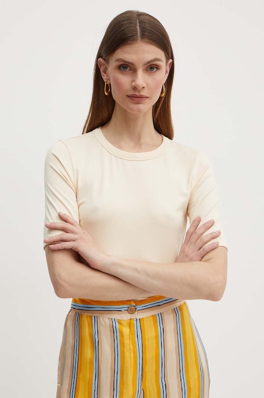 Футболка BOSS з еластаном помаранчевий 50461122