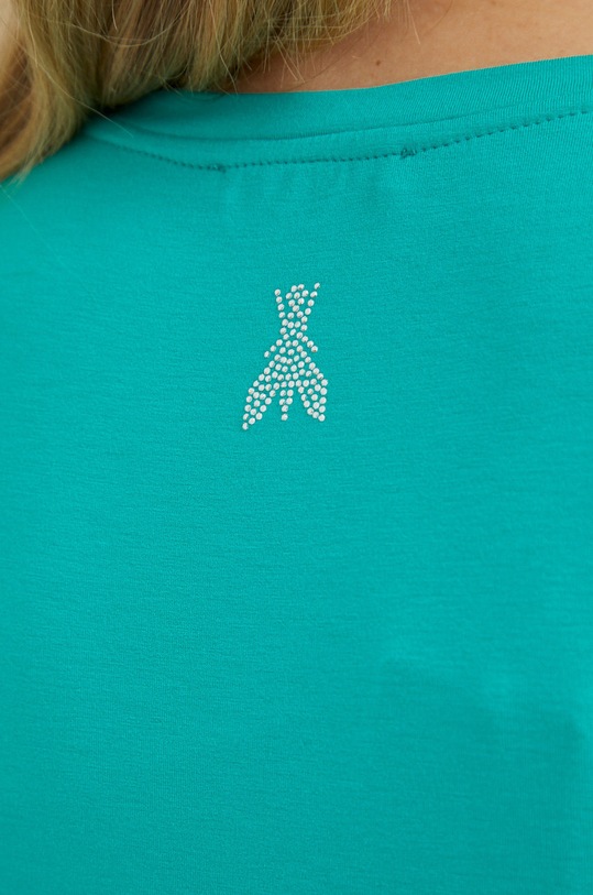 Μπλουζάκι Patrizia Pepe CM1419.J013 τιρκουάζ