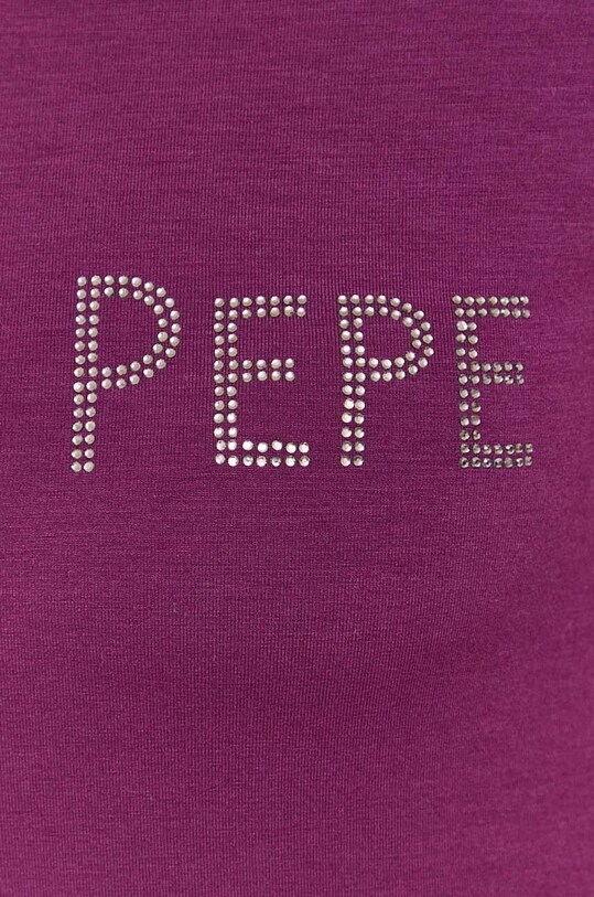Футболка Patrizia Pepe CM1419.J013 фиолетовой