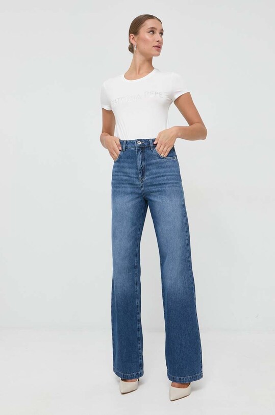Μπλουζάκι Patrizia Pepe CM1419.J013 λευκό AW23