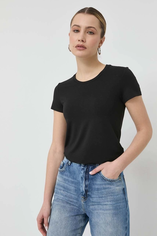 Îmbrăcăminte Patrizia Pepe tricou CM1419.J013 negru