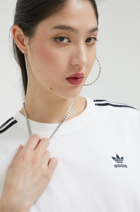 Bavlněné tričko adidas Originals bílá HM2111