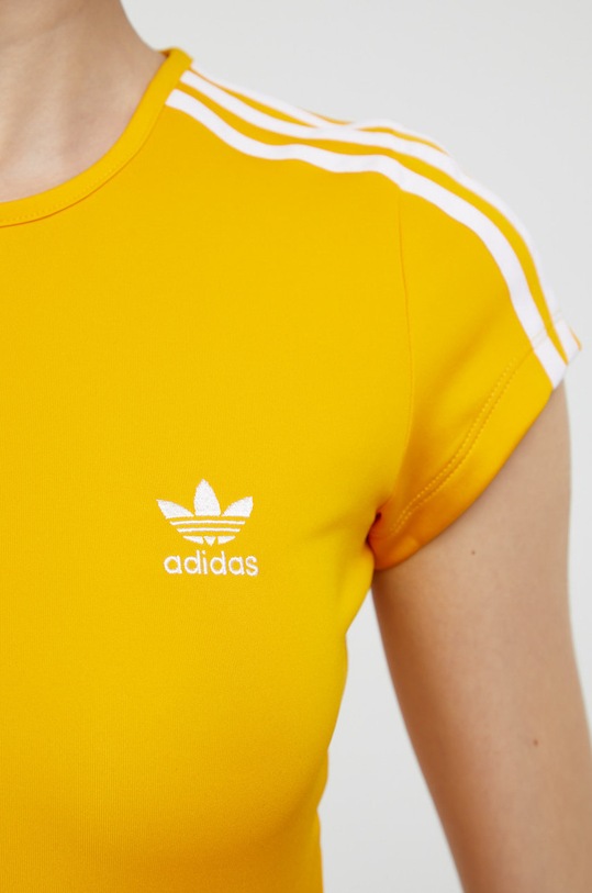adidas Originals t-shirt HM6400 żółty