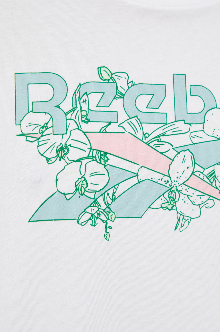 Reebok t-shirt HD0945 biały