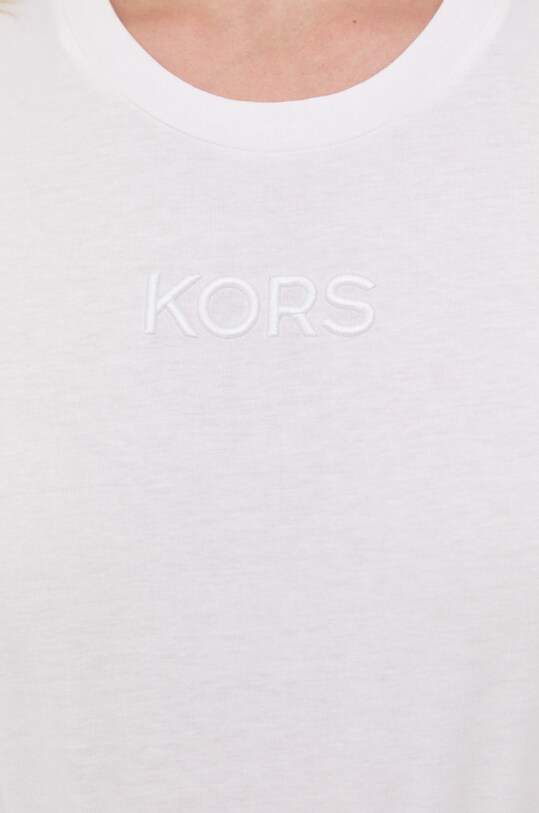 MICHAEL Michael Kors t-shirt bawełniany MU250SJ97J MU250SJ97J biały