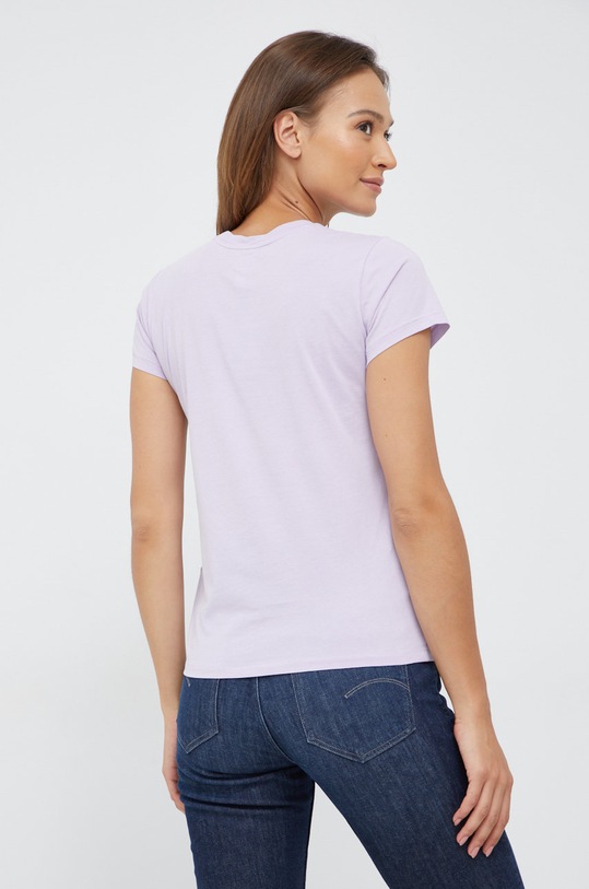 Odzież Polo Ralph Lauren t-shirt bawełniany 211847076008 211847076008 fioletowy