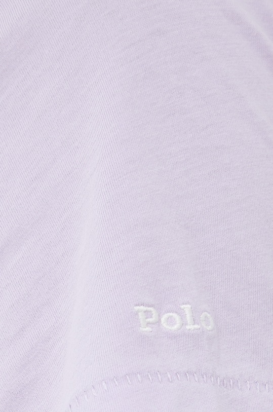 Polo Ralph Lauren t-shirt bawełniany 211847076008 211847076008 fioletowy