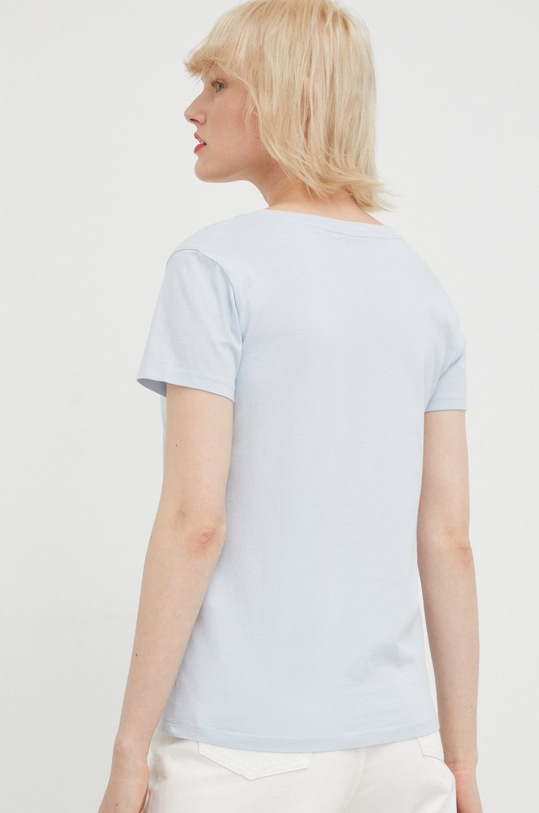 Oblačila Bombažna kratka majica Levi's 85341.0032 modra