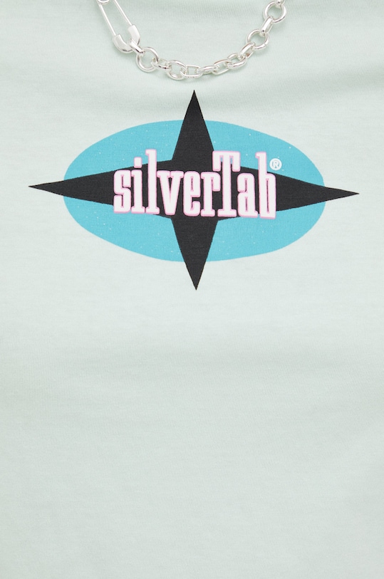 Bavlnené tričko Levi's A0785.0042 zelená