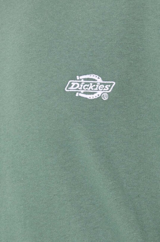 Dickies tricou din bumbac DK0A4Y1BBLK1 verde