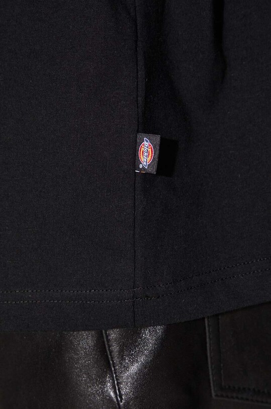 Dickies t-shirt bawełniany DK0A4Y1BBLK1 czarny