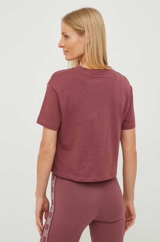 Odzież Guess t-shirt bawełniany ADELE V2YI06.K8HM0 różowy